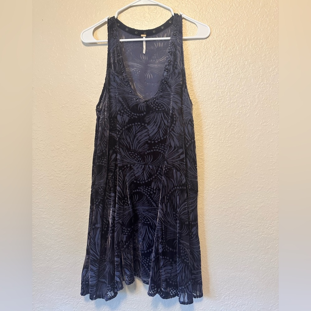Free People Flowy Velvet Dress